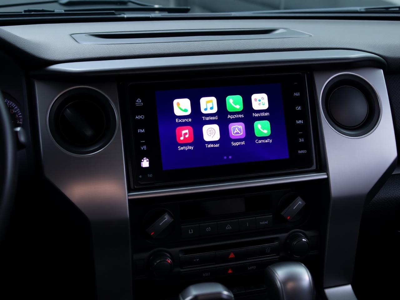CarPlay installation in progress